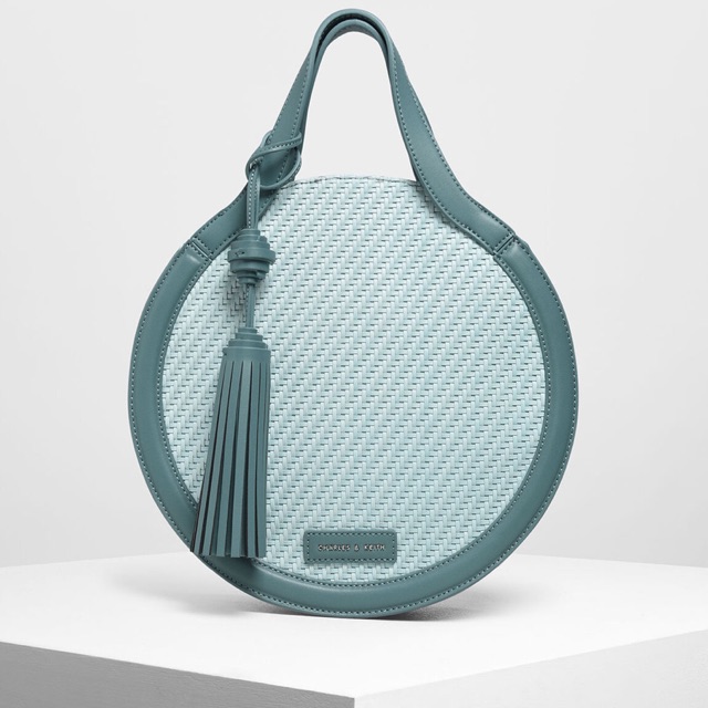 charles and keith woven bag