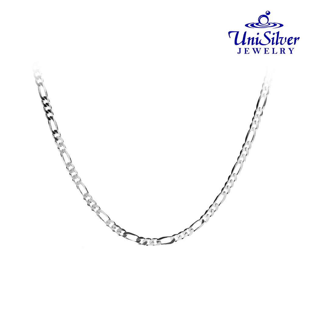 Unisilver 925 Sterling Men's Necklace (MNB23022022 204) Shopee