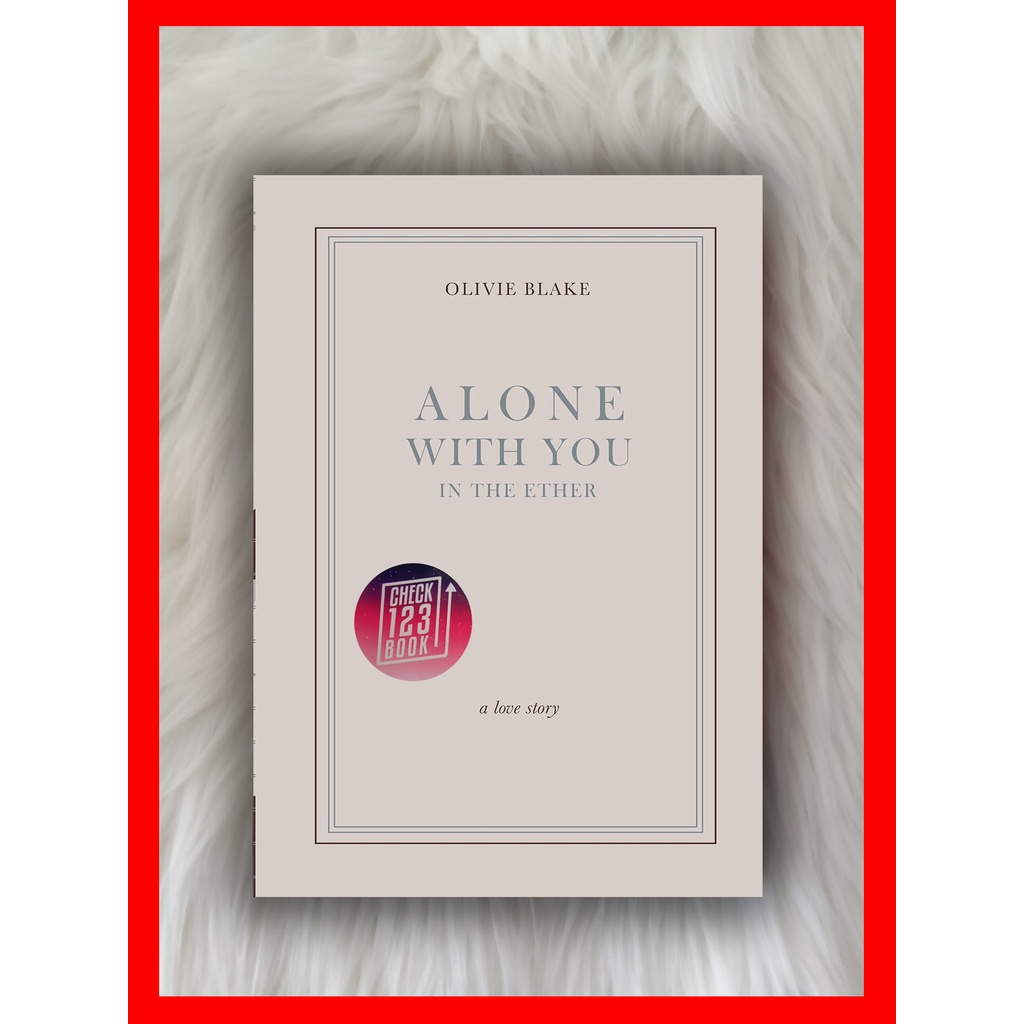 Soft And Hard Cover Variants Book Paper A5 Alone With You In The Ether Book In English By Olivie Blake For Hobby Shopee Philippines