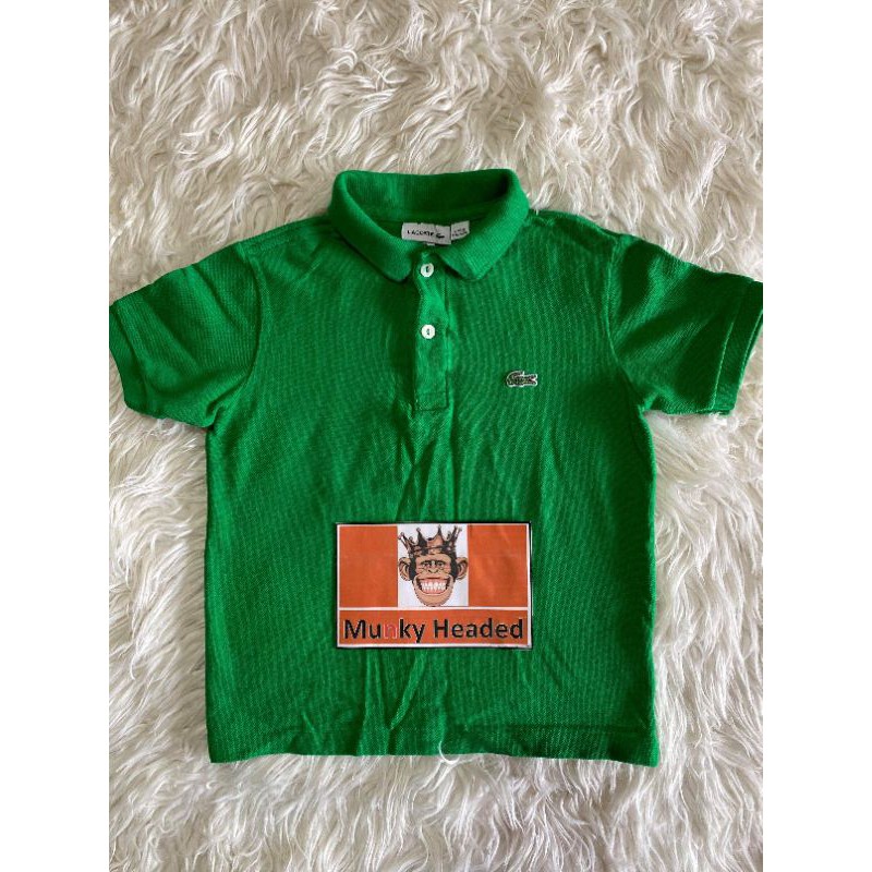 LACOSTE kids polo shirt l | Shopee Philippines