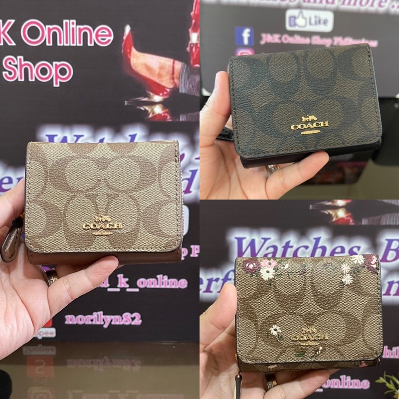 Coach Trifold Wallet for women | Shopee Philippines