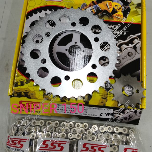 chain set for sniper 150
