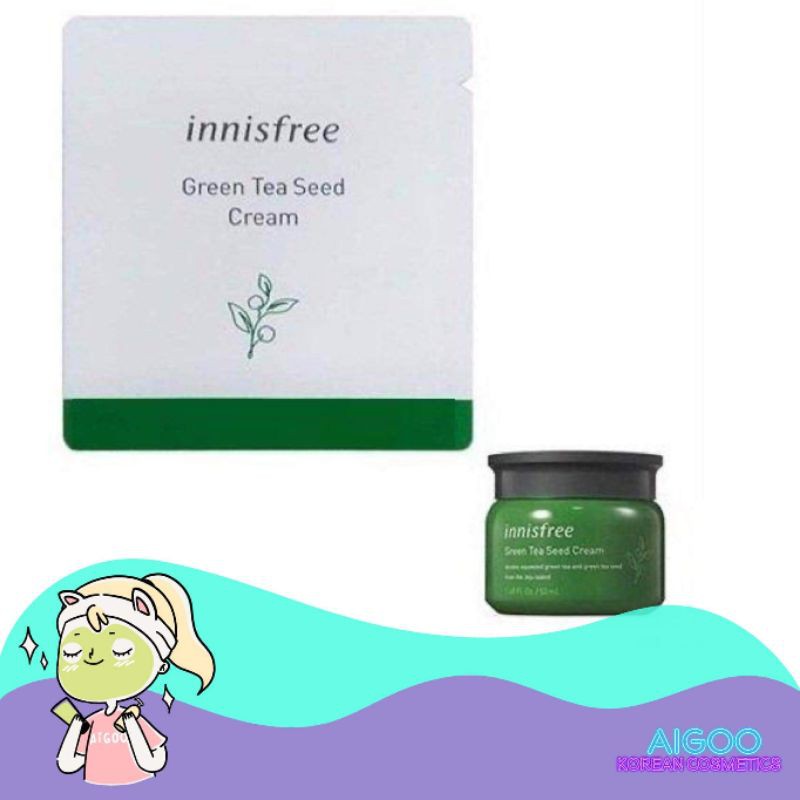 INNISFREE Green Tea Seed EYE Cream 1ml Shopee Philippines