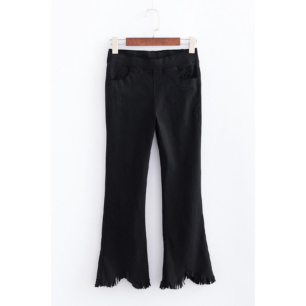 plus size ankle length jeans