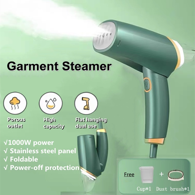 Foldable Handheld Garment Steamer 15 Seconds FastHeat Steam Iron Ironing Machine 1000W Iron