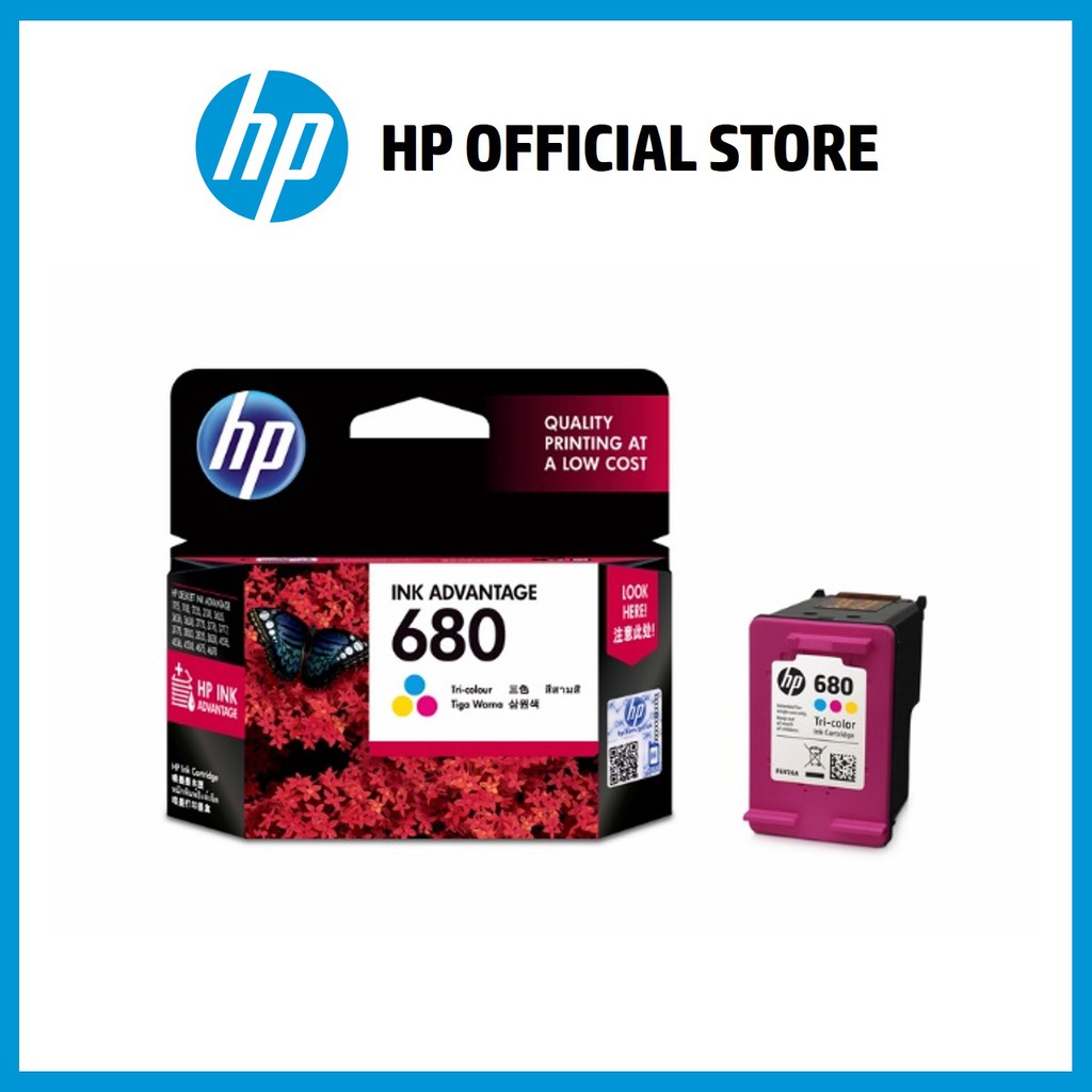 HP 680 Tri-color Ink Cartridge | Shopee Philippines