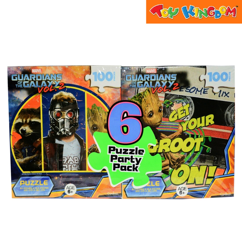 Cardinal Games Marvel 6 Puzzle Party Pack Board Game Shopee Philippines