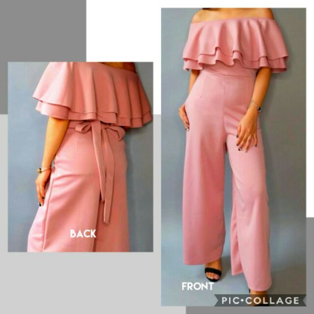 old rose jumpsuit
