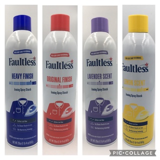 FAULTLESS Ironing Enhancer Spray Starch 585ml/567g (20oz)