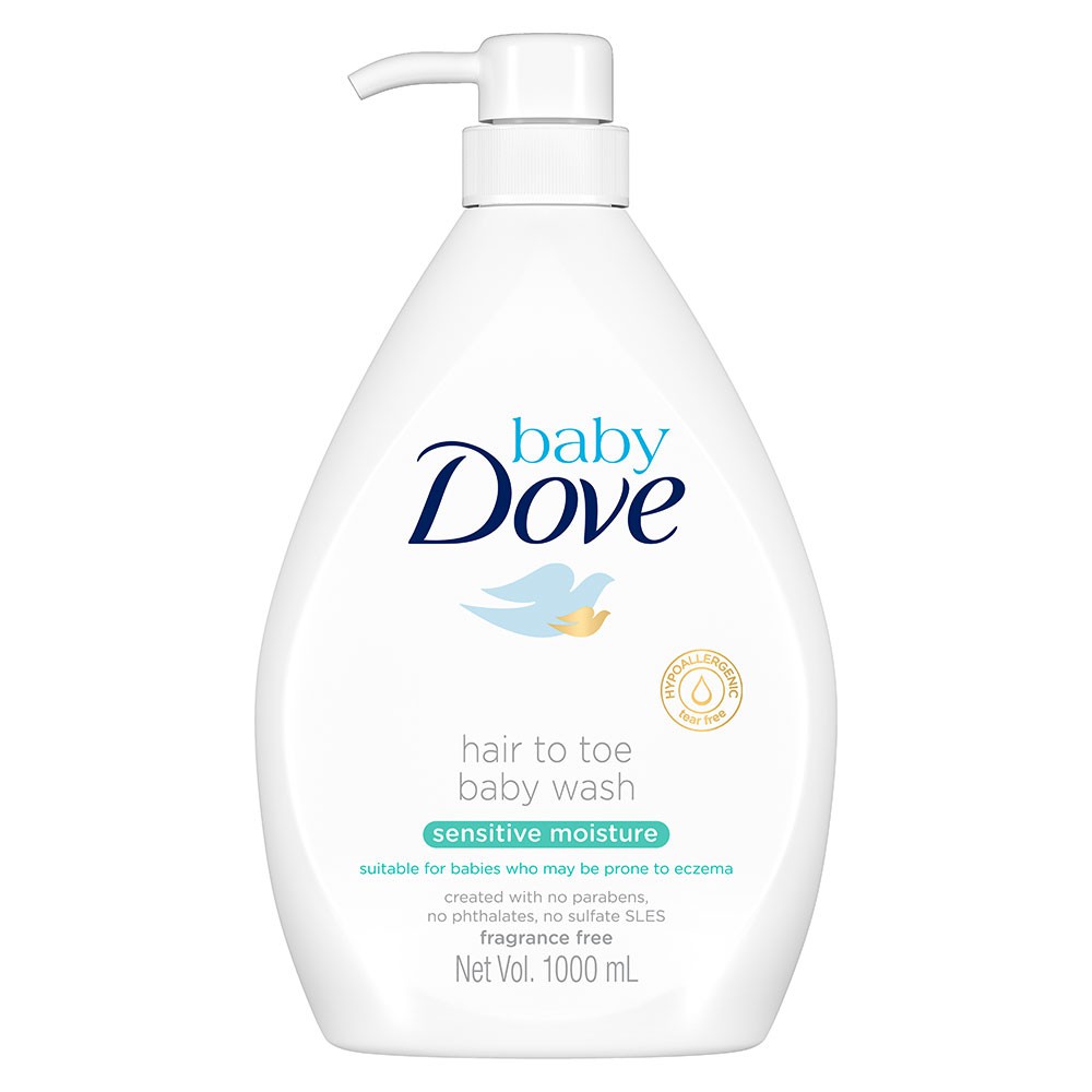 dove baby wash sensitive