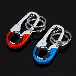 Omuda genuine keychain men and women waist hanging personality creative car key ring pendant couple simple keychain