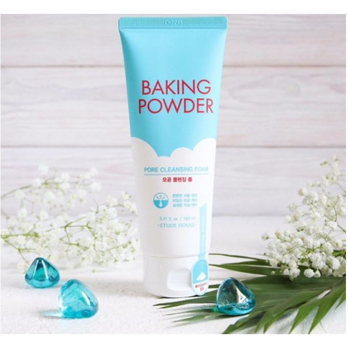 baking powder etude house pore cleansing foam