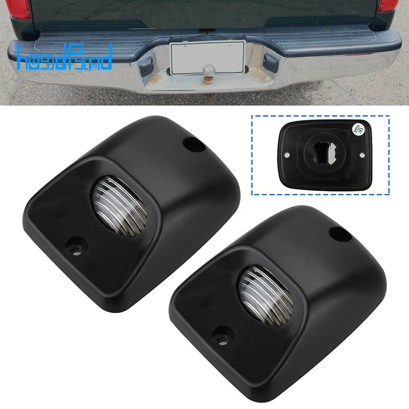 2017 tacoma license plate light
