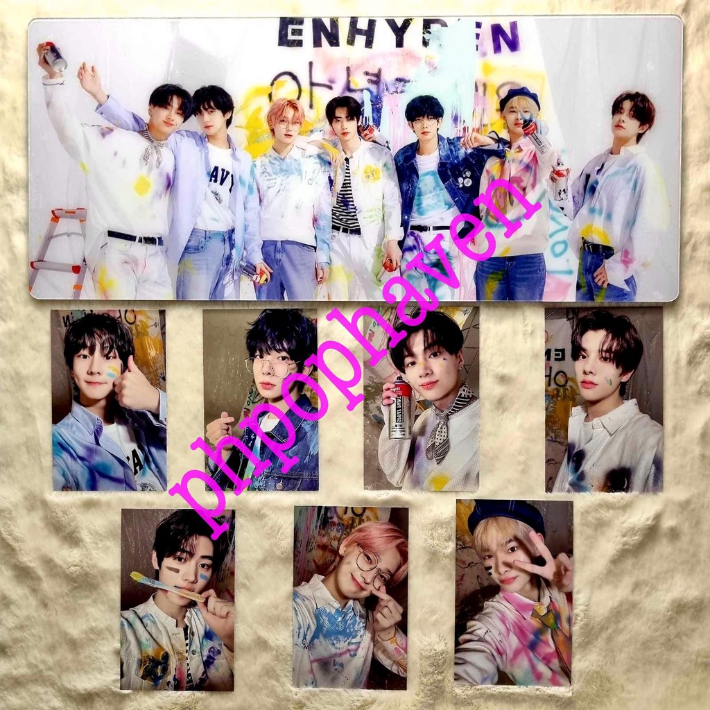 ENHYPEN ENNIVERSARY PHOTO FRAME AND MEMBER PC | Shopee Philippines