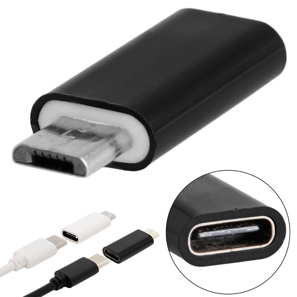 Micro USB 2.0 5 Pin Male to USB 3.1 Type C Adapter Connector Shopee