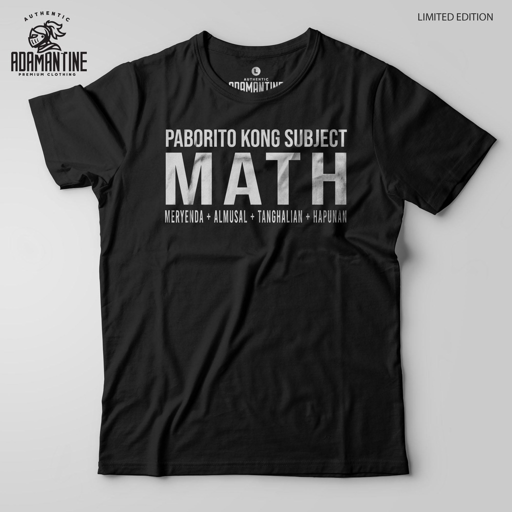 Ang Paborito Kong Subject Math Shirt - Adamantine - SF
