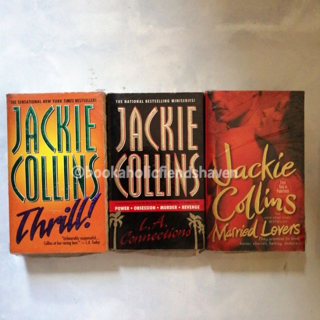 Jackie Collins Books Paperbacks Shopee Philippines