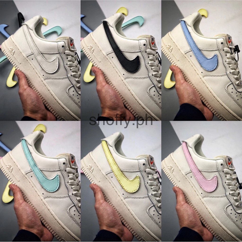 air force 1 color swoosh
