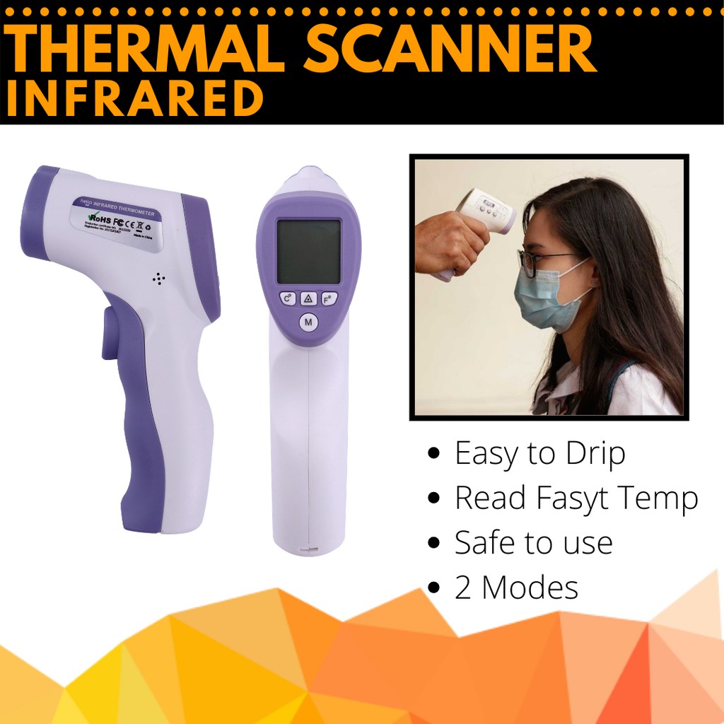 Kylaoong# Infrared Thermometer | Non Contact LCD Display Thermal ...