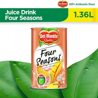 DEL MONTE Four Seasons Juice Drink for Refreshing Fruity Goodness - 1.36L