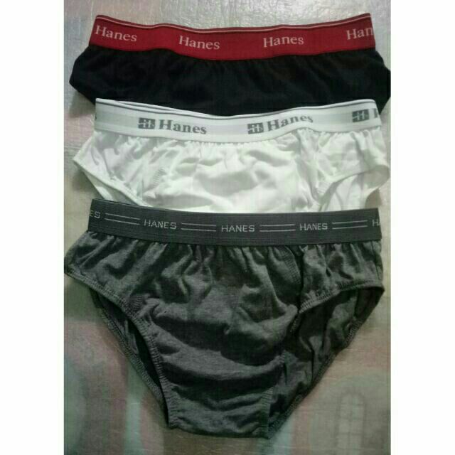 Hanes Men's Briefs(3pcs & 6pcs) Shopee Philippines