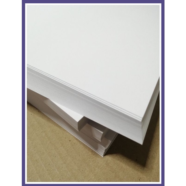 25-50pcs 160gsm/200gsm Vellum Board Paper A4/Long/Short Bond Size ...