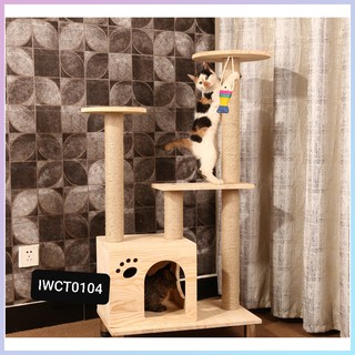 (COD)Pet Cat Tree Tower cat condo House cat carrier cat box cat bed