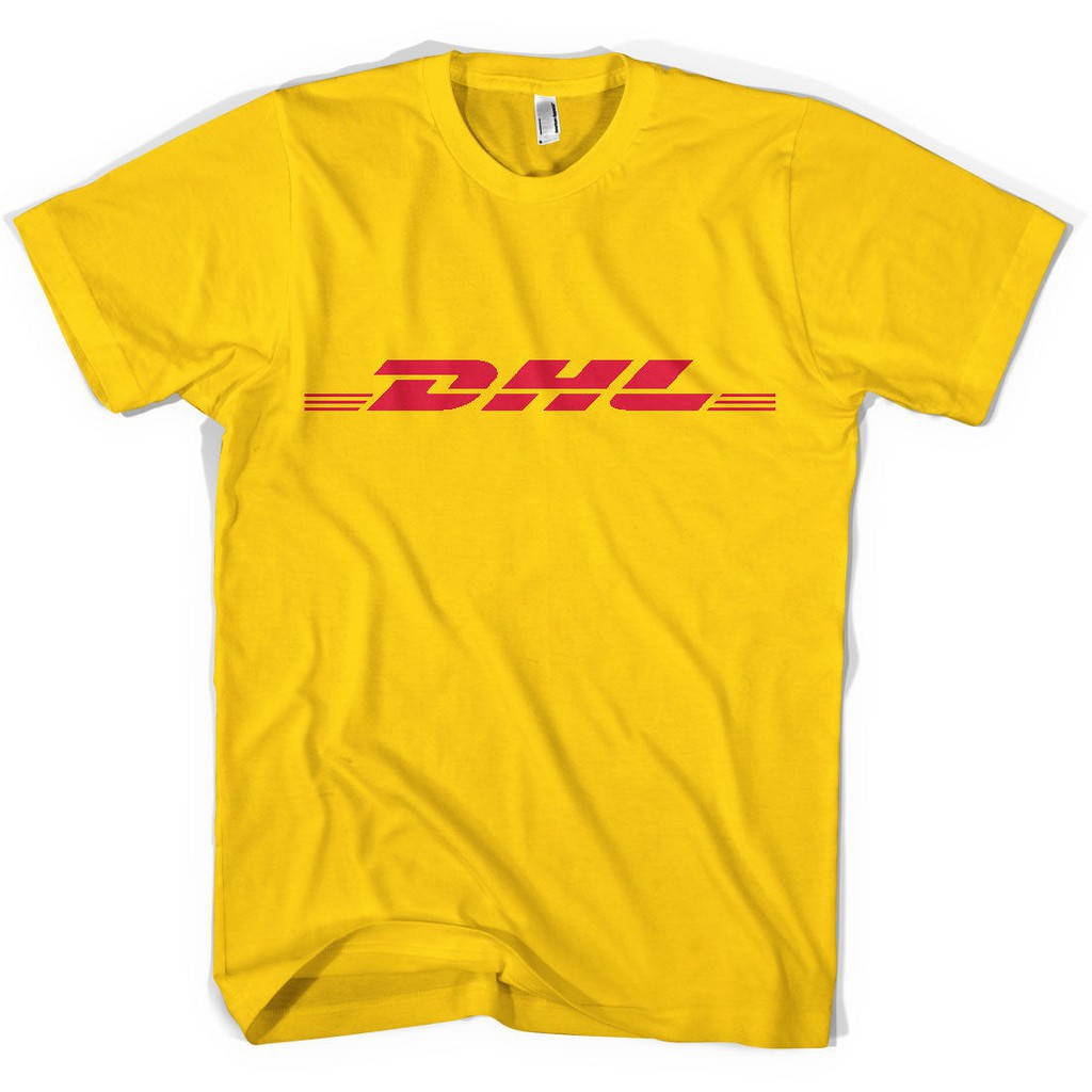 Dhl T Shirt All Size Yellow Shopee Philippines