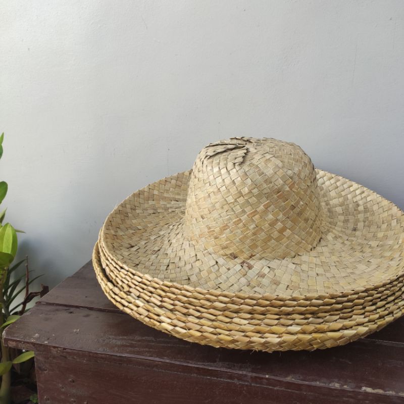 radio Terminal Conmemorativo Filipino Native farmers hat (sombrero / balanggot) | Shopee Philippines