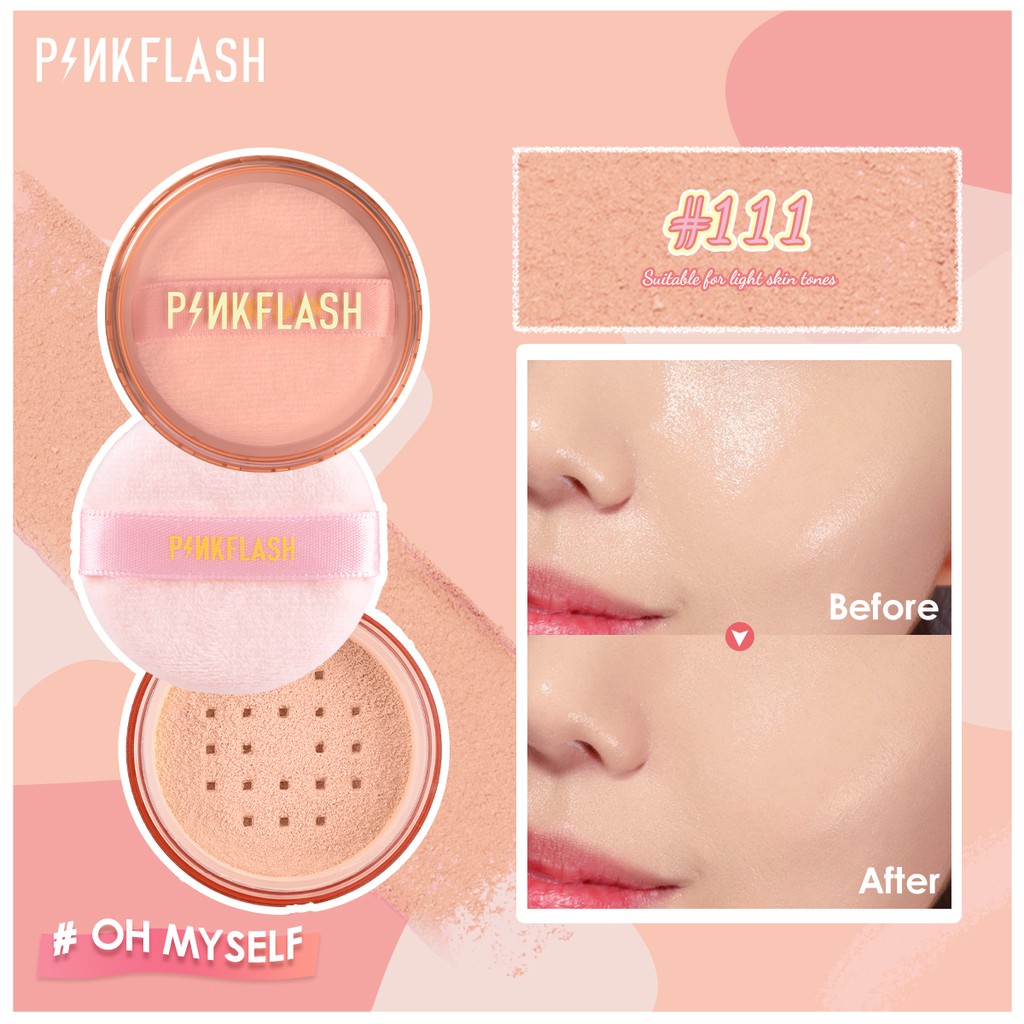 PINKFLASH OhMySelf Loose Setting Powder Oil Controller Matte 