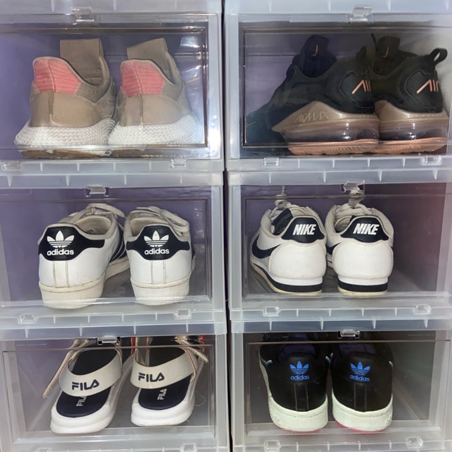 hi top shoe box black