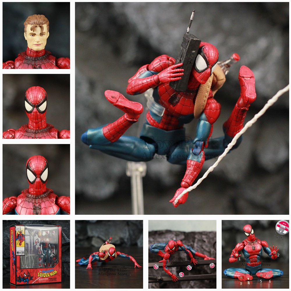 mafex spider man ps4