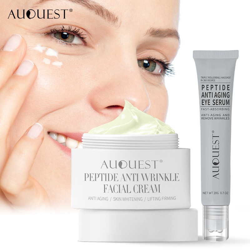 Auquest Anti Wrinkle Peptide Cream Natural Young Skin Lifting Product Eye Essential Cream Day Night Cream For Face Care Moisturizer Facial Treatment Shopee Philippines