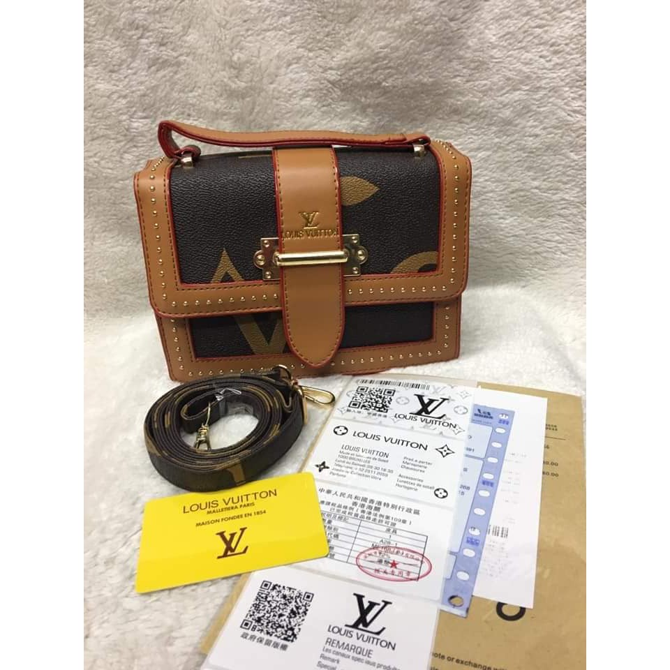 box type sling bag