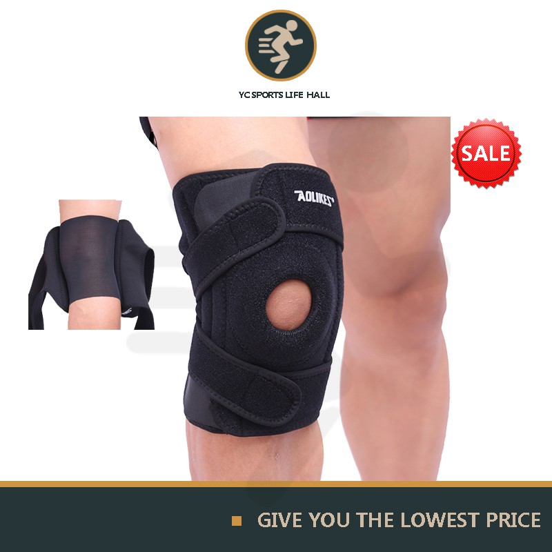 GEARDRIVE Knee Brace Support For Pain Non Slip Fit 4 Way Adjustable
