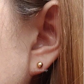mini stud earrings