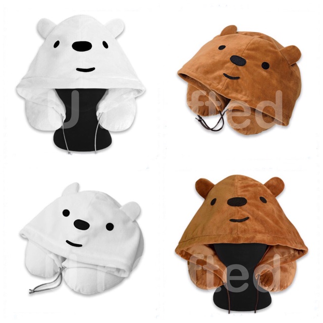 we bare bears hoodie miniso