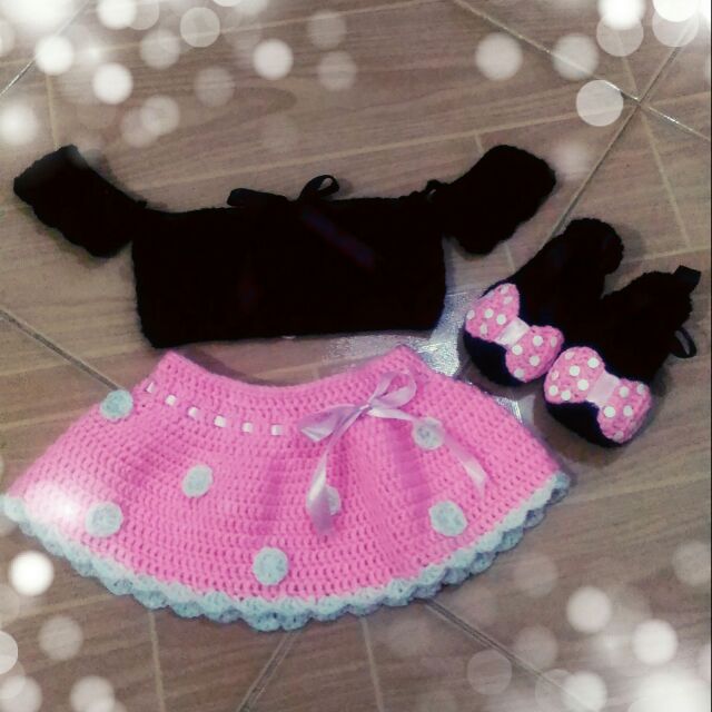 crochet minnie mouse dress