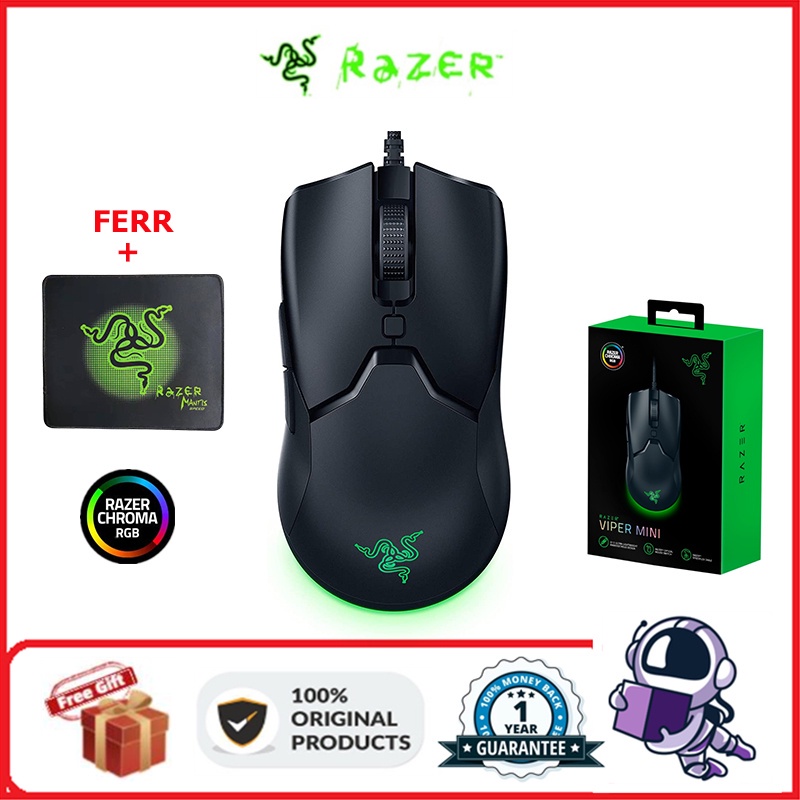 Razer Viper Mini Mouse RGB Gaming Mouse 8500DPI 6 Button 61G Light ...