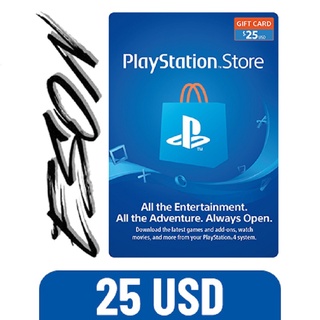 PSN US - 25 USD - Playstation - Instant Delivery - EsonShopPH