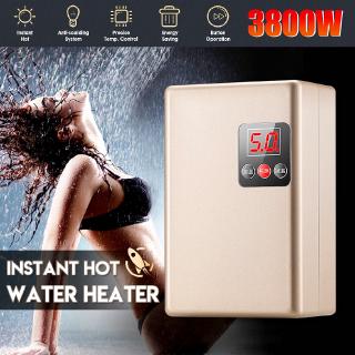 220V 3800W Shower Instant Water-Heater Tankless Water Heater Electric Heating Instant Hot Water