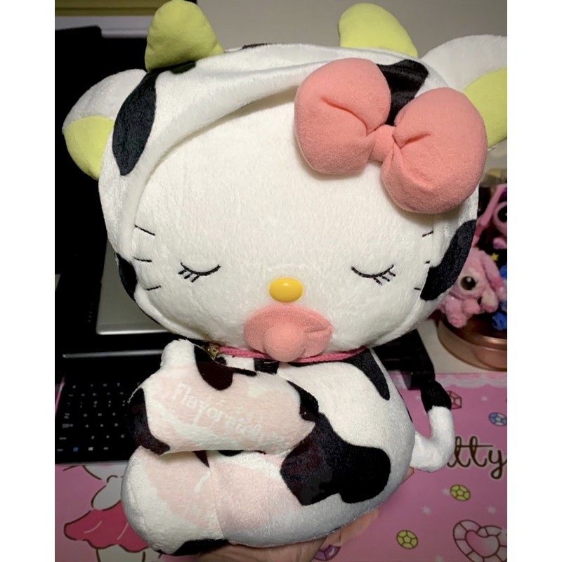 cow hello kitty plush