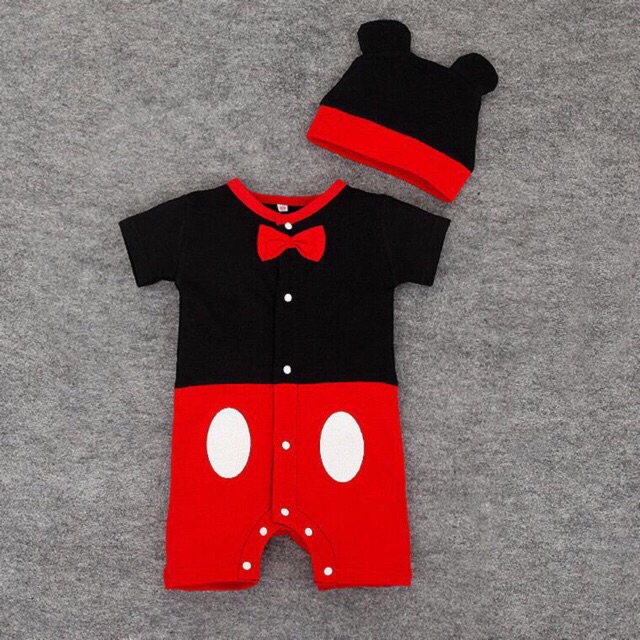 mickey mouse baby suit