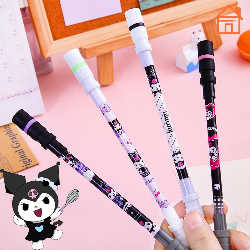 Stationery Cute Gel Pen Spinning Pen / Kawaii Kuromi Kids Intellectual