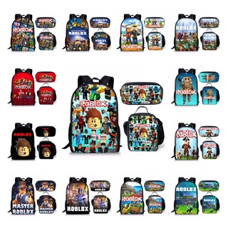 2020 Roblox Fashion Schoolbags men women backpack mochila Lunch bag Diagonal package pen bag For Boy Girl cute backpack mochila