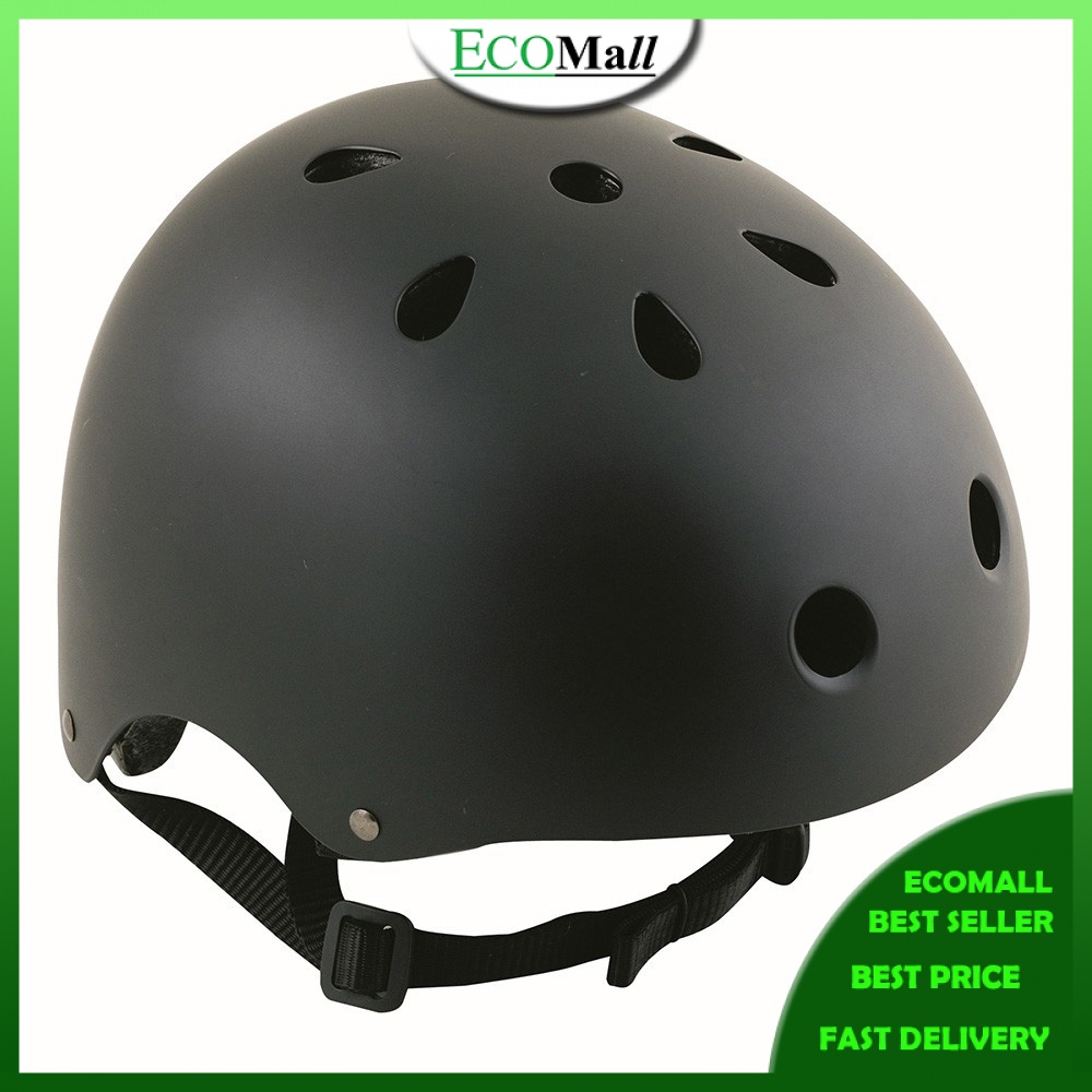 Professional Roller Skating Helmet Hard Shell Helmet Matte Helmet Black