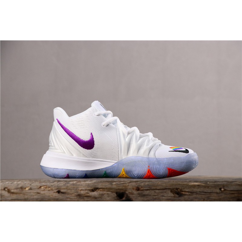 Zoom KYRIE 5 Men 's Basketball Sports Shoes Pink Green