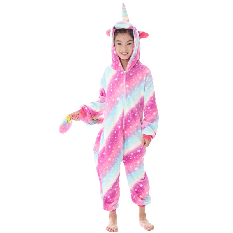 girls unicorn jumpsuit