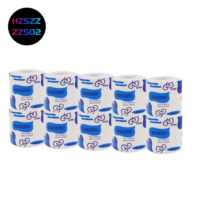 Strong and Highly Absorbent 100 Rolls Silky & Smooth 3-Ply Soft Toilet Paper