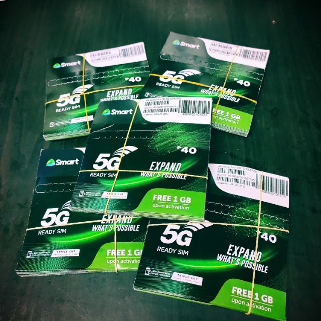 smart 5g simcard 50pcs wholesale price 1 set | Shopee Philippines